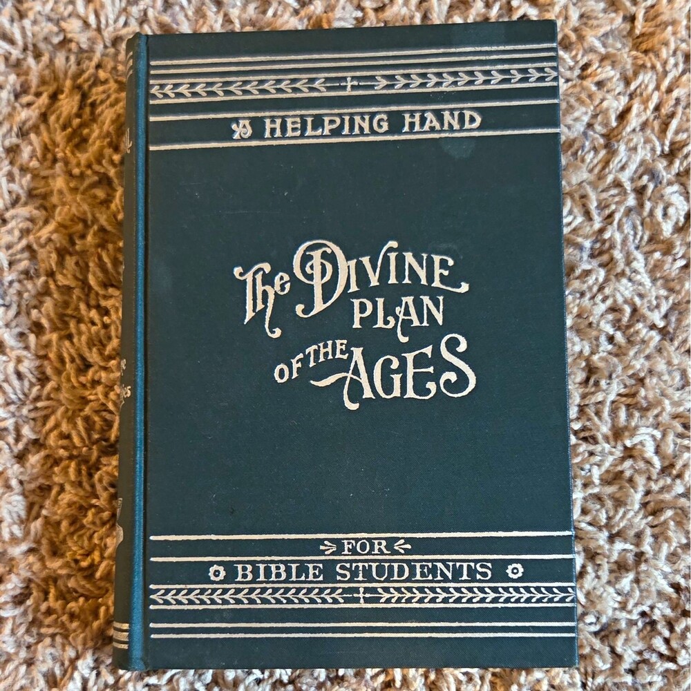 1904 Millennial Dawn Vol. I - The Divine Plan of the Ages Rare Jehovah’s Witness